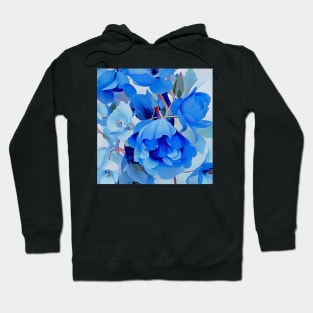 Blue Blossoms Hoodie